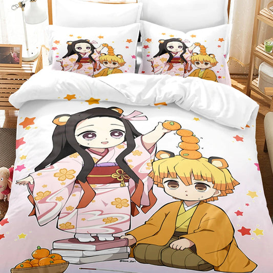 Parure Nezuko et Zenitsu