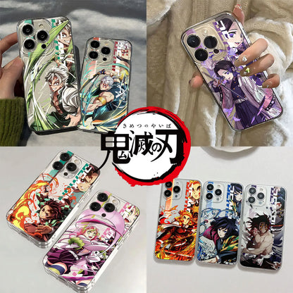 Phone Case for Huawei Honor Magic X6C X7A X8C X7d X9d X9a X9b X8b X7b 90 20 7 P40 P30 SE Lite 4G 5G Anime Demon Slayer Cover