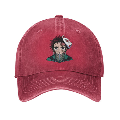 water breathing Baseball Caps Peaked Cap Demon Slayer  Sun Shade Hats for Men