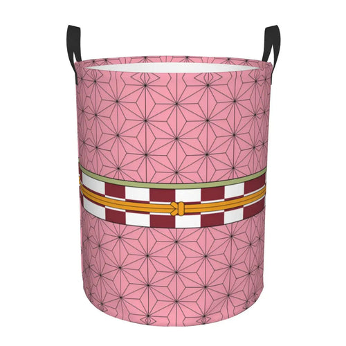 Panier motif kimono Nezuko