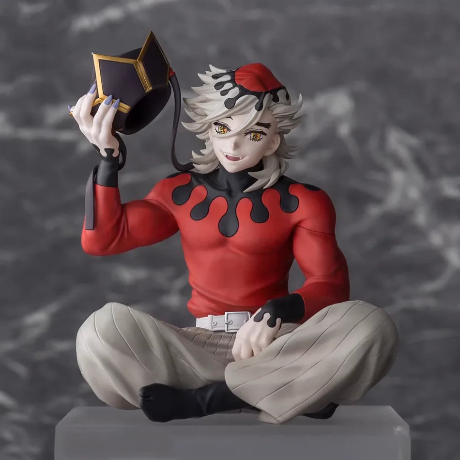 2 Kinds Anime Demon Slayer Douma Premium Chokonose Noodle Stopper Anime Figure Action Figures Collection PVC Model Toys