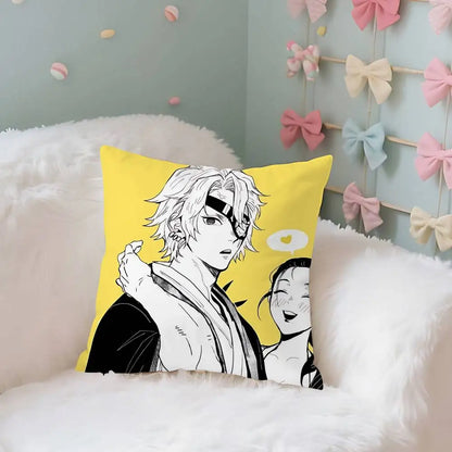 T-Tengen U-Uzuis Case Plush Fabric Soft Pillowcase Double Sided Print Cushion Cover Household Gifts