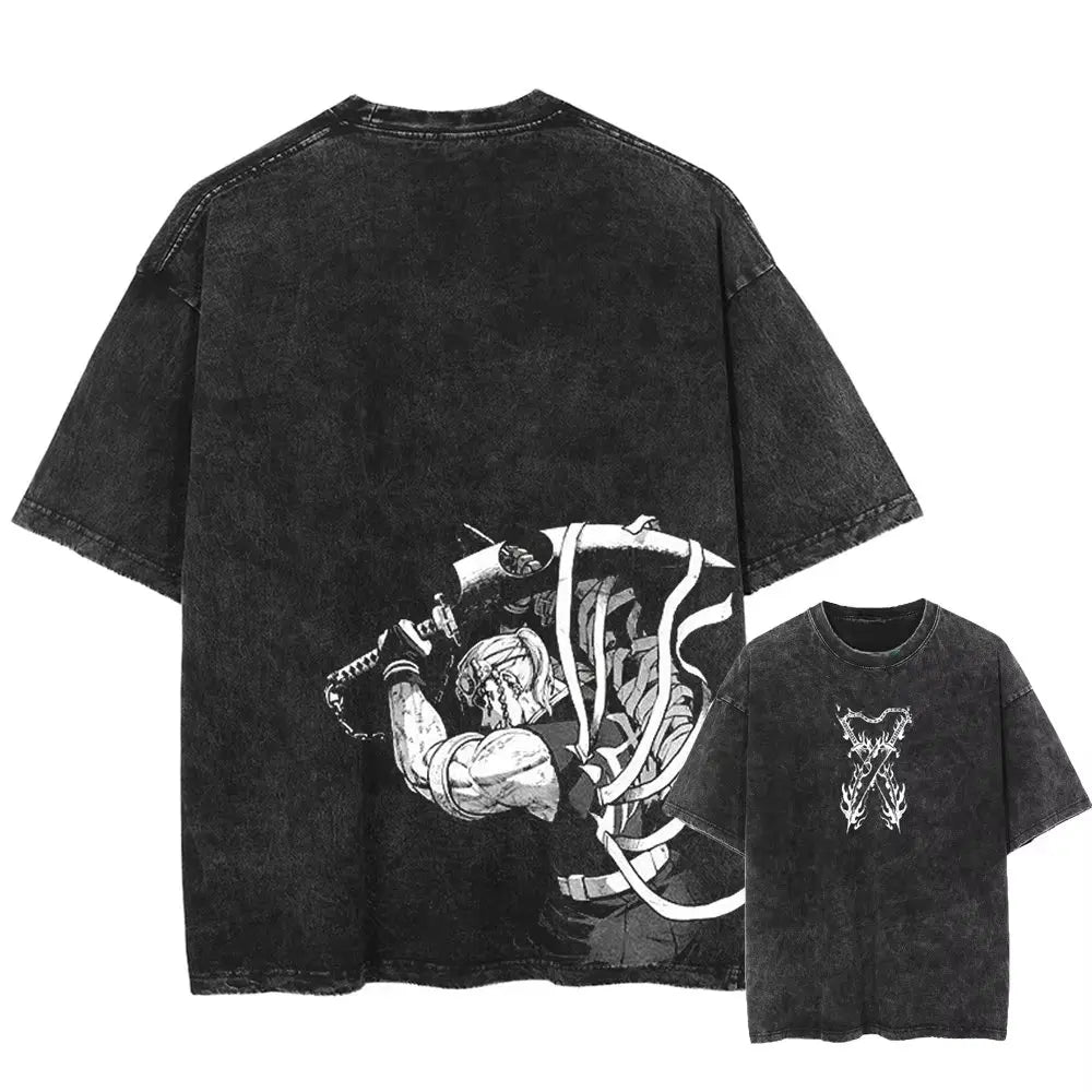 T-shirt Sanemi Demon Slayer, visuel 8 sur 10