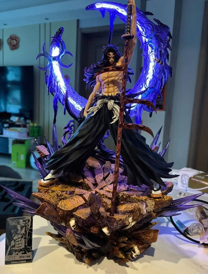 47cm Big Statue Demon Slayer Gk Kokushibo Tsugikuni Yoriichi Twelve Kizuki Pvc Anime Figure Model Collection Ornament Toys Gifts