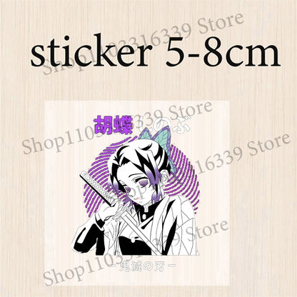 Demon Slayer Coin Purse Anime Figure Tanjiro Nezuko  Giyu Tomioka Wallet Key Earphones Storage Pouch Cute Round Mini Zero Wallet