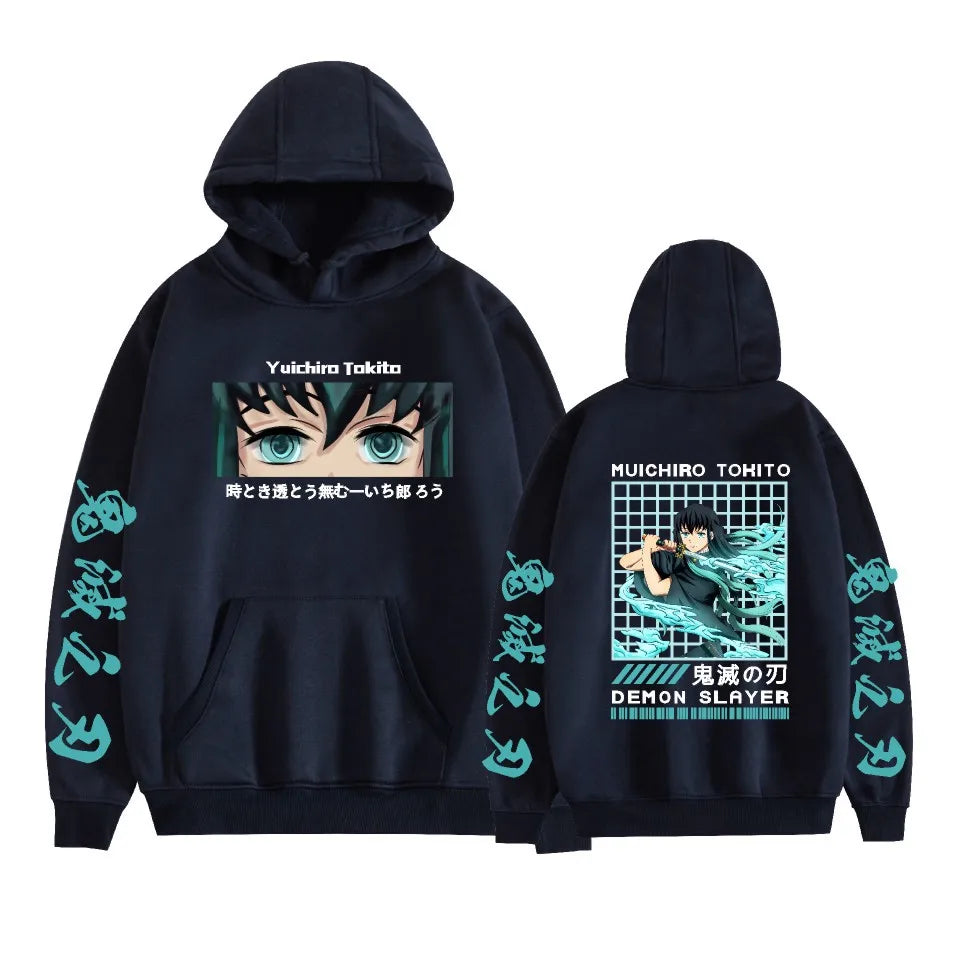 Demon Slayer Blade Japanese Anime Printed Men's Anime New Harajuku Style Suitable for Both Men and Women