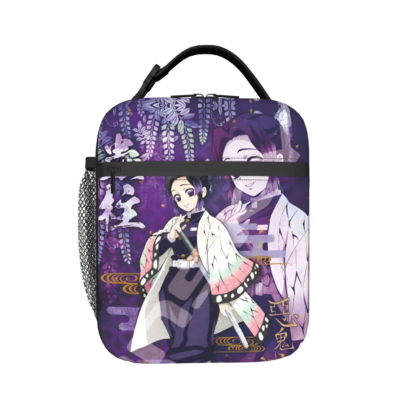 D-Demons Slayers Portable Lunch Box Multifunction Kimetsus No Yaibas Cooler Thermal Food Insulated Lunch Bag School Student