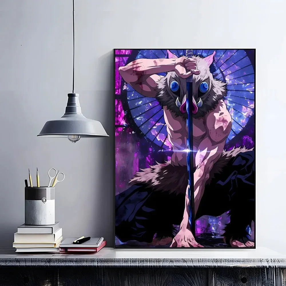 Adult Jigsaw Puzzle 500/1000 pcs Puzzle  Anime D-Demon Slayer Paper Puzzle Decorative Painting Exercise Brain Thinking