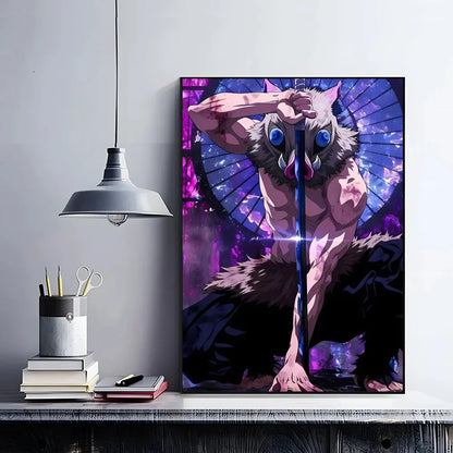 Adult Jigsaw Puzzle 500/1000 pcs Puzzle  Anime D-Demon Slayer Paper Puzzle Decorative Painting Exercise Brain Thinking