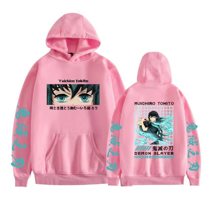 Demon Slayer Blade Japanese Anime Printed Men's Anime New Harajuku Style Suitable for Both Men and Women