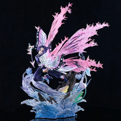 33cm Demon Slayer Insect Pillar Kochou Shinobu Animation Peripherals Figure Ornament Model Festival Ornamen Gift Toy Collections