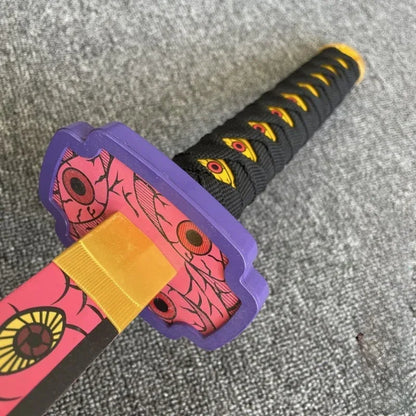 104cm Demon Slayer Katana Schwert Sword Anime Cosplay Prop Ninja Knife Real Size Japanese Katana Original Samurai Sabre Gift