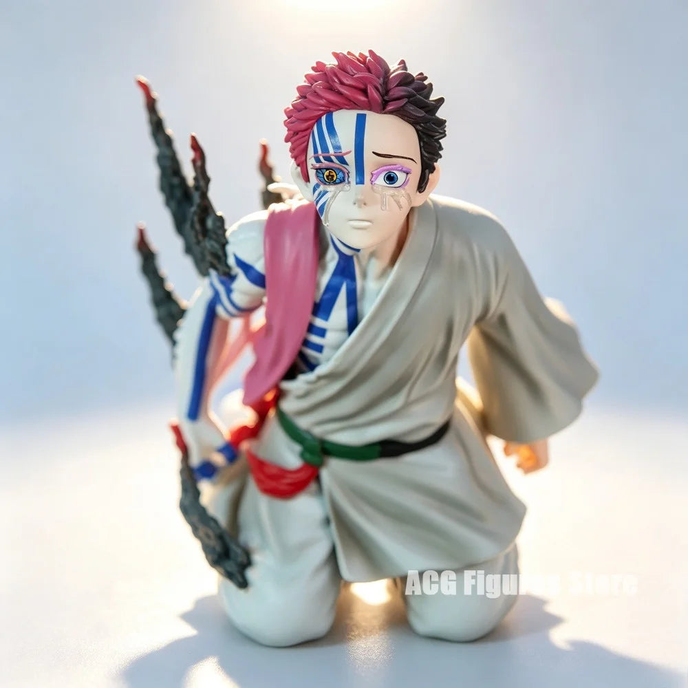 9.06in/23cm Anime Kimetsu no Yaiba Figure Akaza Koyuki Action Figures Pvc Statue Desktop Ornamen Collection Model Toys Gifts