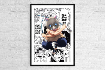 Japan Anime Figure Demon Slayer Picture Art Home Decor Canvas Painting Poster For Living Kids Room Sofa Wall Decoration Posters
