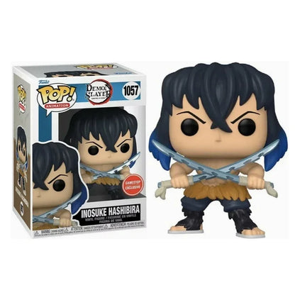 2026 Funko POP Demon Slayer Tanjiro 1304 Kanroji 1306 Rui 1307 Sanemi 1253 Nezuko 1254 Obanai 1395 Action Figures Model Toy Gift