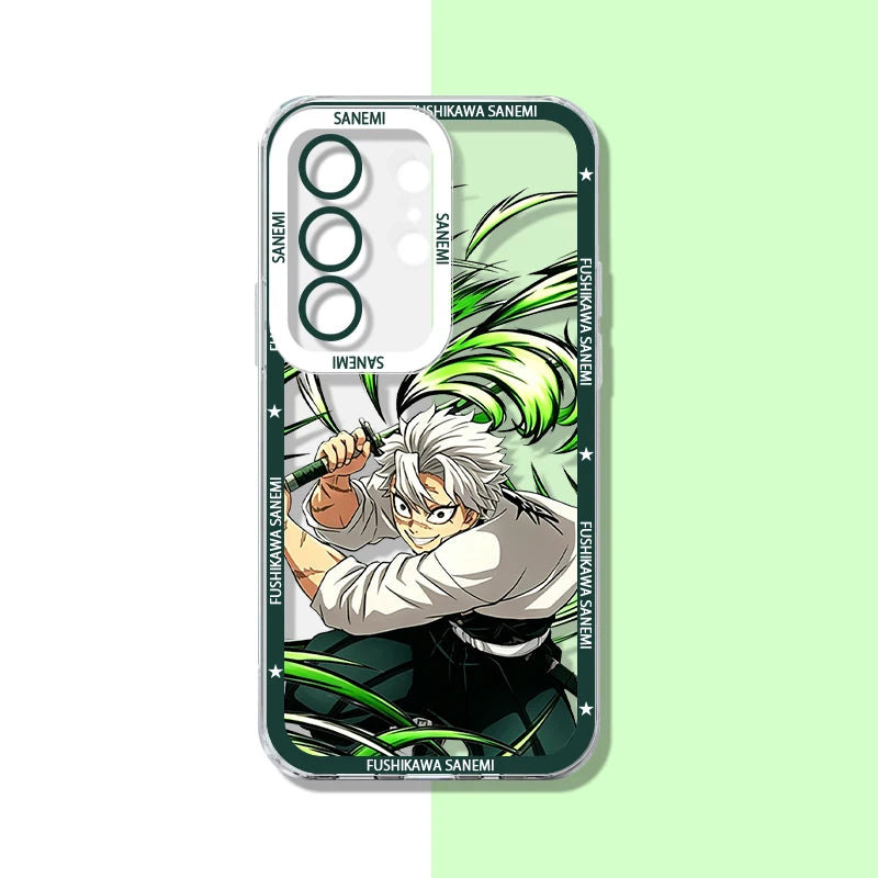 Demon Slayer Tanjiro Phone Case for Samsung Galaxy S26 Ultra S25 Edge S24 S23 S22 S21 FE Plus A57 A37 5G A07 A17 4G Back Cover