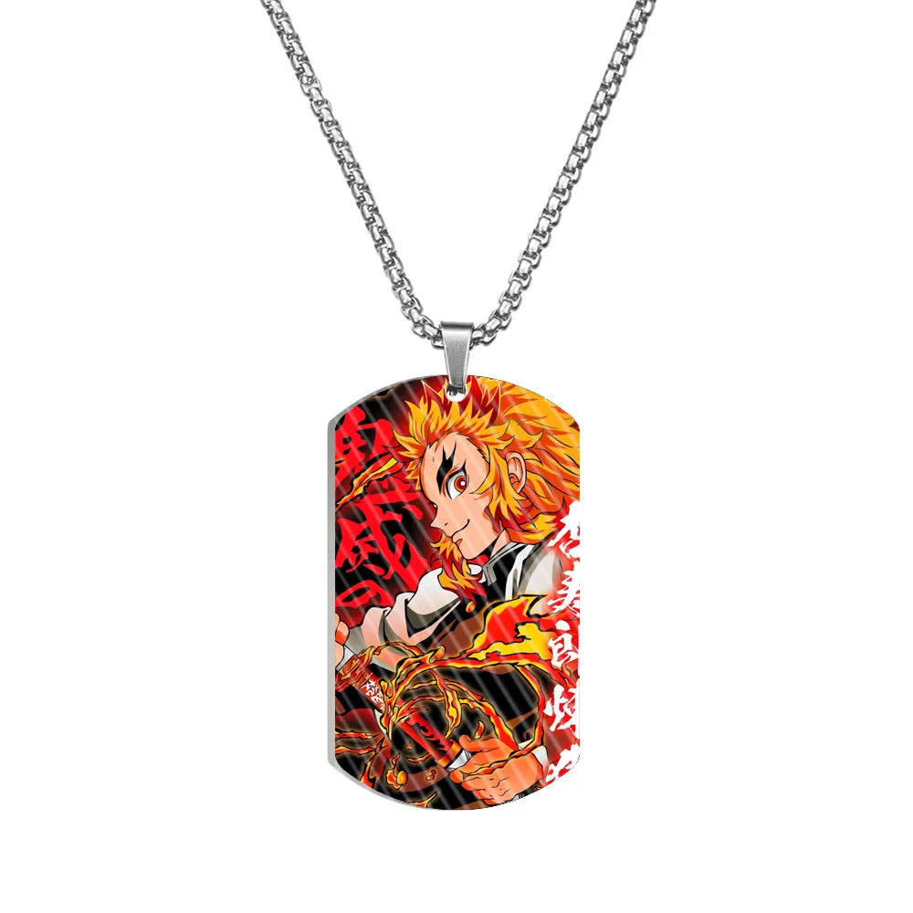 Collier plaque militaire Demon Slayer, visuel 40 sur 46