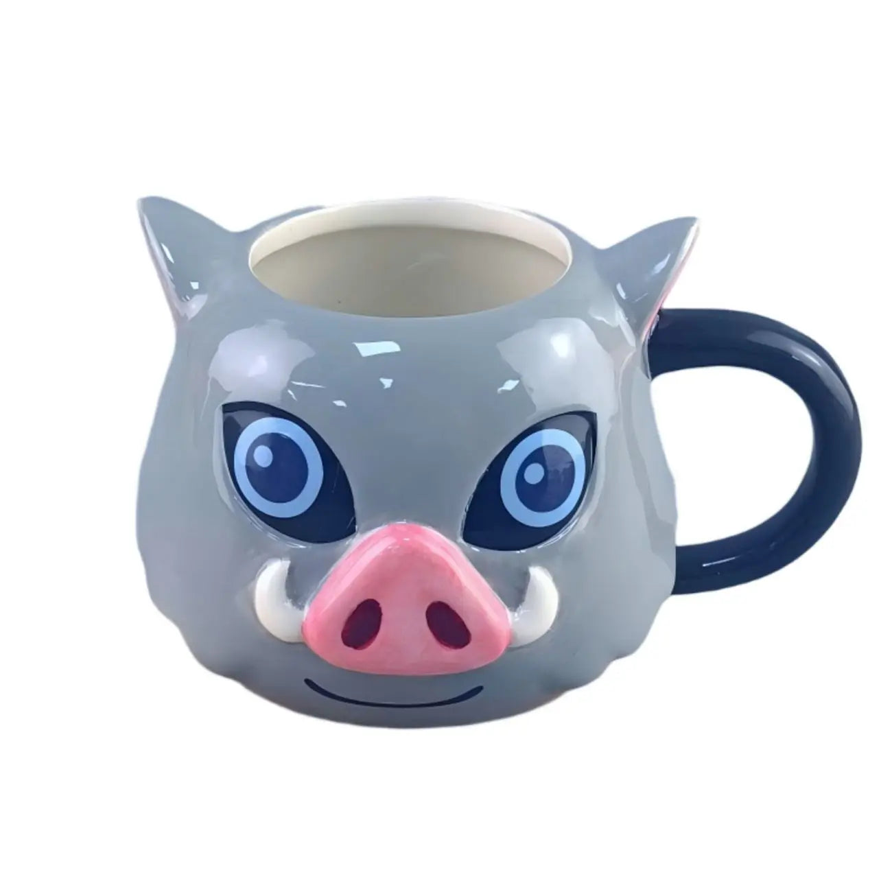 450ml Anime Demon Slayer Cosplay Ceramics Mug Water Cup Creative Akaza Kamado Tanjiro mug Shaped Coffee Milk Cup Ornament Gifts