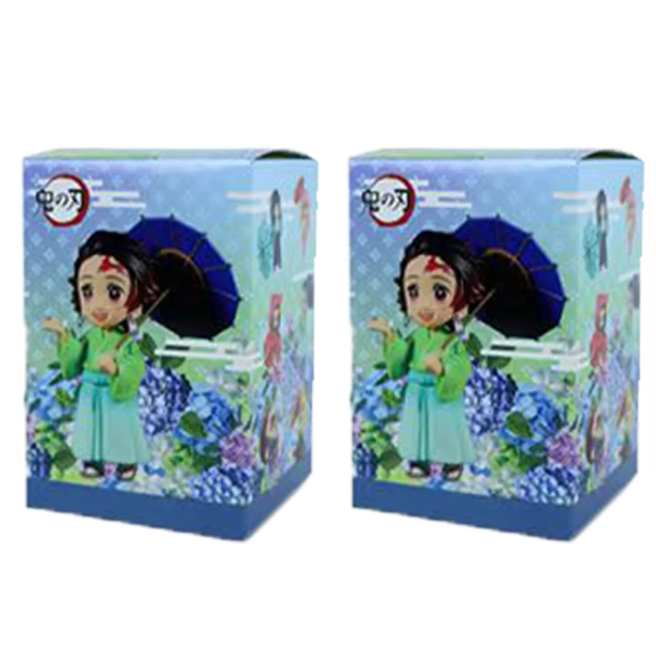 Anime Demon Slayer Kimetsu no Yaiba Figure 15cm Kochou Shinobu Kanroji Mitsuri Plum Rain Series Action Model Toy Gift