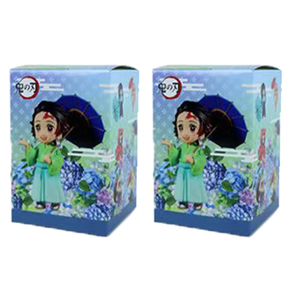 Anime Demon Slayer Kimetsu no Yaiba Figure 15cm Kochou Shinobu Kanroji Mitsuri Plum Rain Series Action Model Toy Gift
