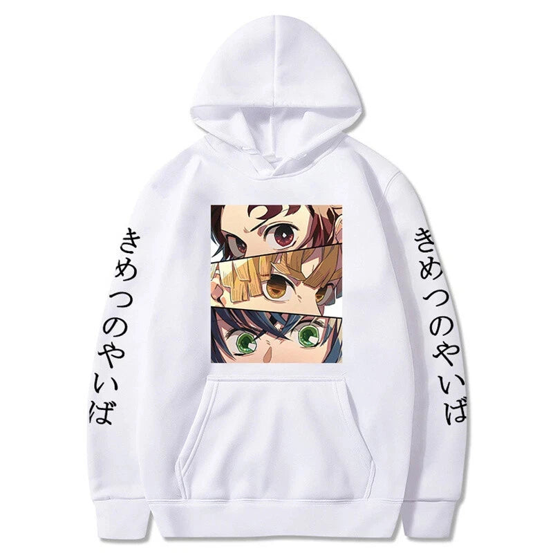 Trendy Hot Selling Demon Slayer Kimetsu No Yaiba Hoodie Jacket Casual Pullover Sweatshirt Cosplay
