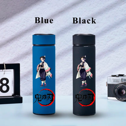 500ML Demon Slayer Anime Stainless Steel Water Cup Portable Large Capacity Outdoor Water Bottle Hot Ice Water Insulated Cup