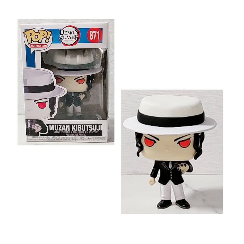 Anime Demon Slayer funkos Tanjiro Kamado Nezuko Inosuke Hashibira Mitsuri Muichiro TOKITO KAMADO pops Action Figure Toys Dolls