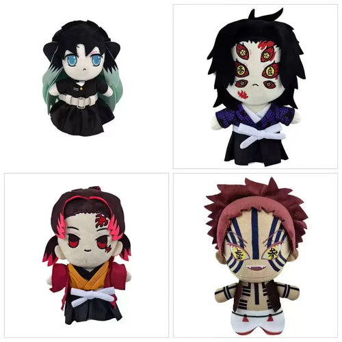 NEW IN STOCK 26cm Demons Slayer Tokitou Muichiro Plush Toys Cute Soft Stuffed Home Room Decor Dolls For Birthday Christmas Gift