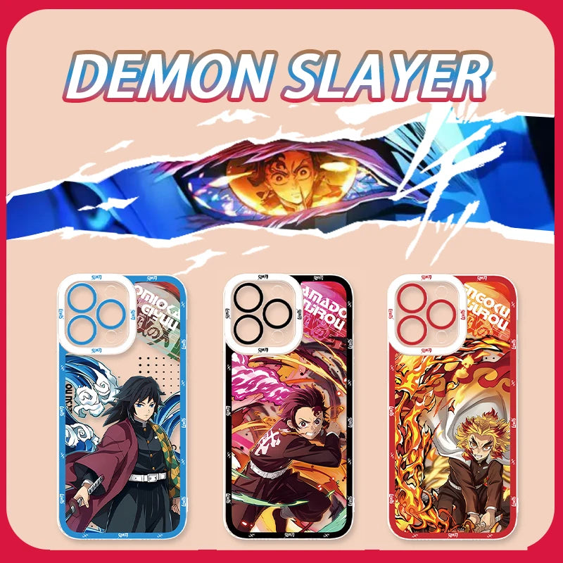 Demon Slayer Case for Samsung Galaxy A56 A36 A26 A16 A06 A55 A35 A25 A15 A05 A05S A54 A34 A24 A14 A13 A23 A33 A53 Back Cover