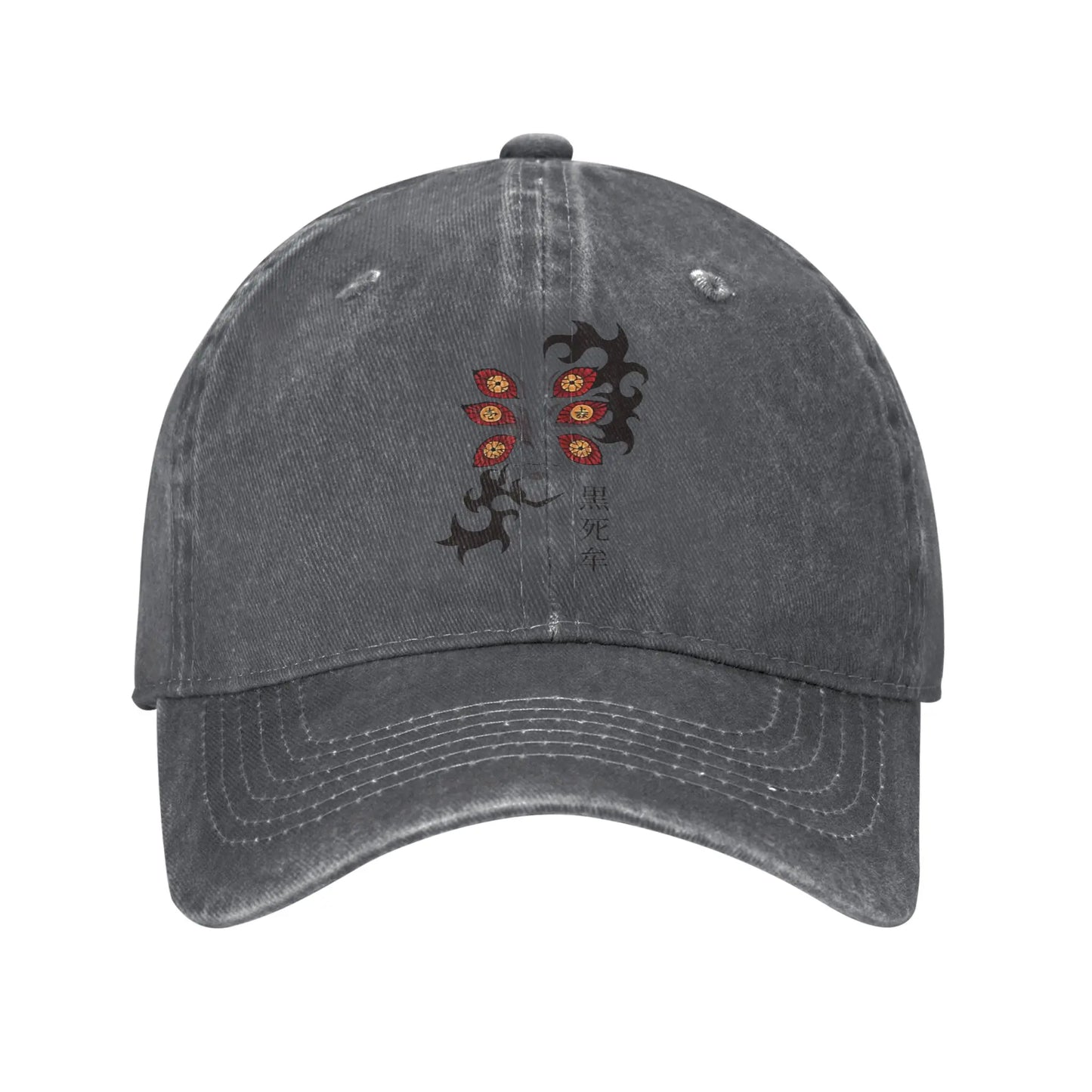 Demon Slayer  Multicolor Hat Peaked Women's Cap Kokushibo Personalized Visor Protection Hats