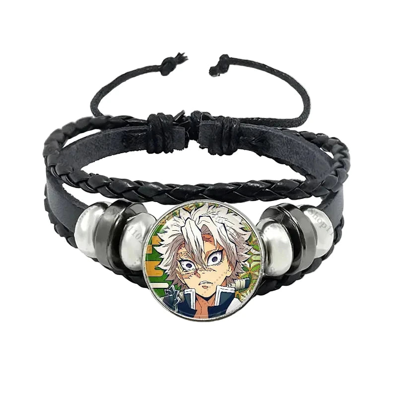 Bracelet cuir Sanemi