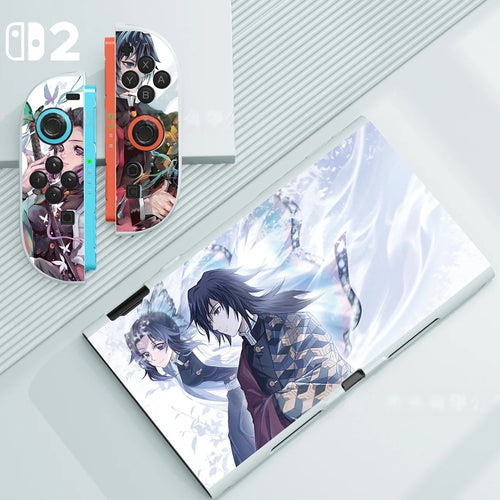 Coque Switch 2 Giyu et Shinobu