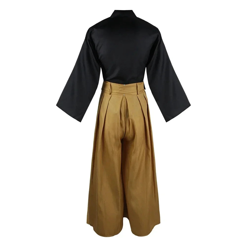 Haganetsuka Hotaru Cosplay Costume Anime Demon Slayer Hotaru Haganezuka Cosplay Kimono Mask Halloween Costumes for Men Women