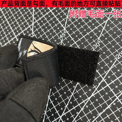 Demon Slayer Velcro Patch Cute Fashion Kawaii Cartoon Creative Personalized Simple Backpack Patch Arm Badge Gift for Friends