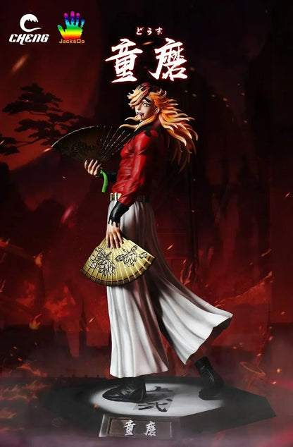 In Stock 30cm Demon Slayer Figure Himejima Gyoumei Figure Tomiokagiyuu Action Figurine Hantengu Akaza Figures Statue Model Toy