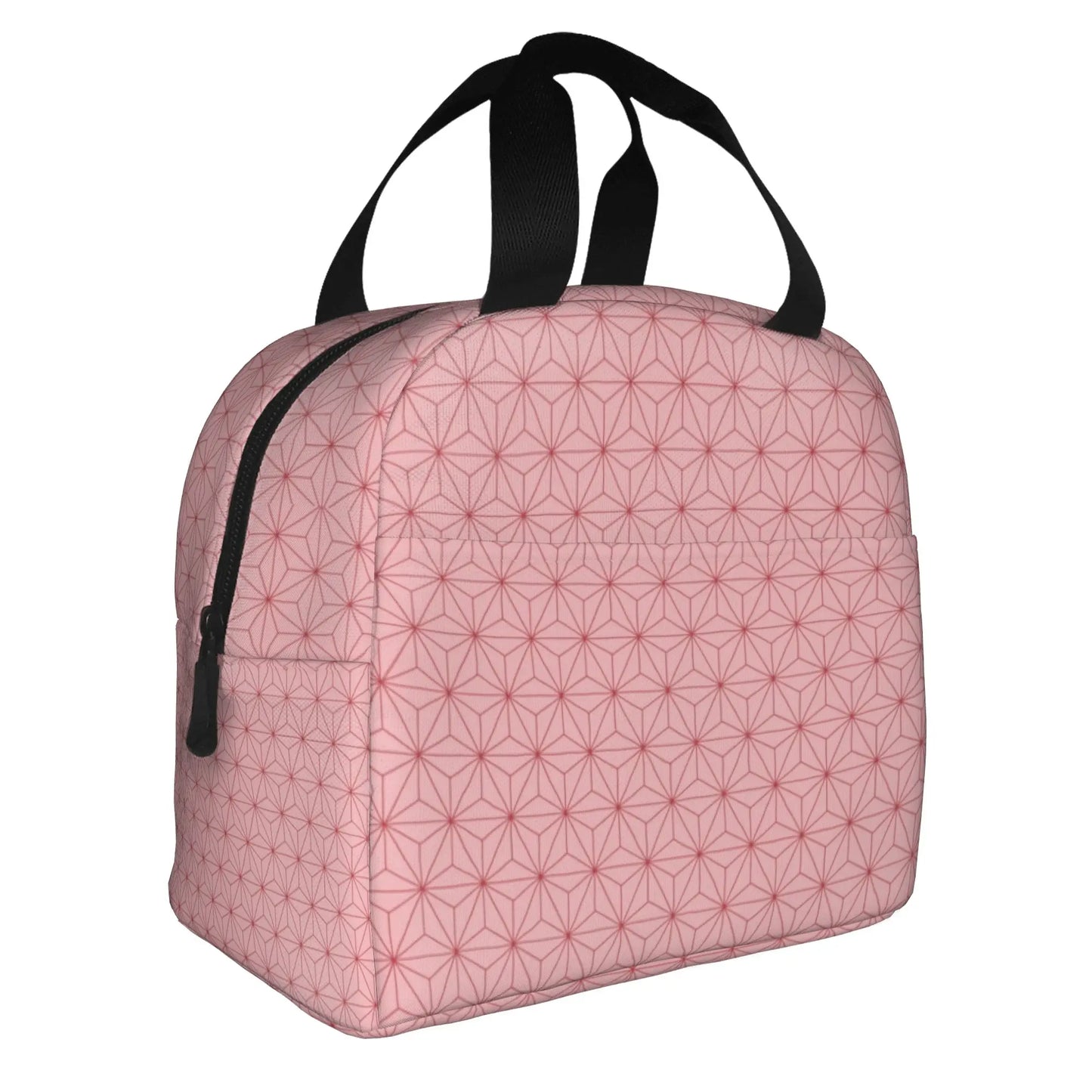 Demon Slayer Manga Anime Resuable Lunch Box for Women Waterproof Kimetsu no Yaiba Thermal Cooler Food Insulated Lunch Bag School