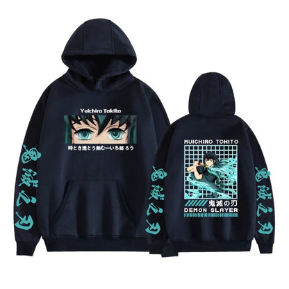 Demon Slayer Blade Japanese Anime Printed Men's Anime New Harajuku Style Suitable for Both Men and Women