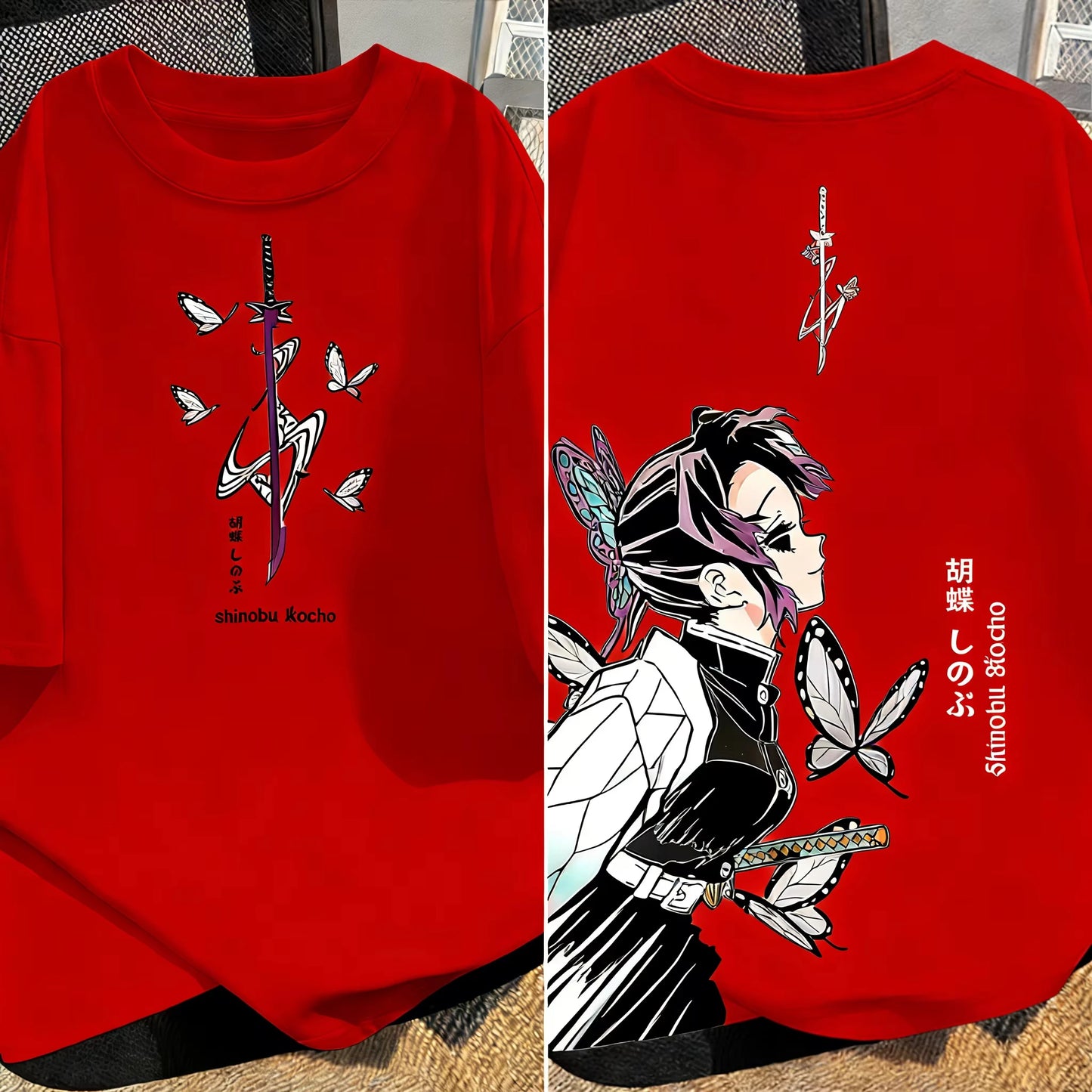 2026 Trendy Demon Slayer Anime Printed Men and Women T-shirt Summer Casual Parent Child Top Street Fashion Cotton Harajuku Y2K