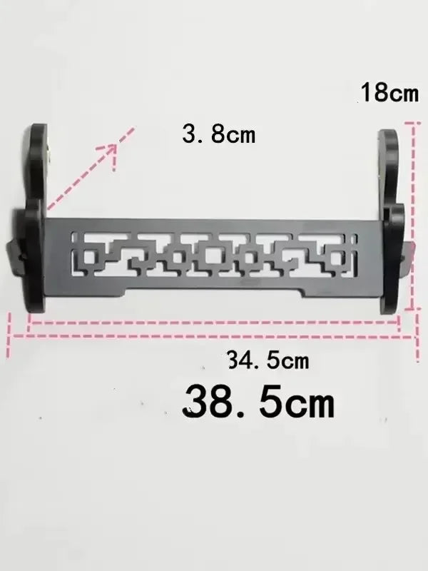 Wall Katana Shelf Support Wooden Sabre Samurai Sword Stand Holder Display Real Size Japanese Katana Rack Decoration Organizer