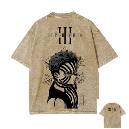 T-shirt Akaza Demon Slayer, visuel 8 sur 13