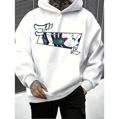 New Japan Anime Demon Slayer Printed Hoodie Sweatshirt Men's and Women's Hoodie Men's Tops Sports Hoodie Harajuku Y2K Hoodie