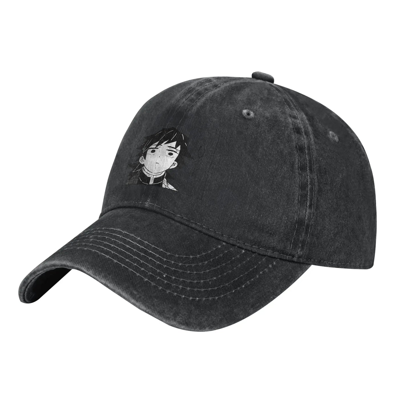 Giyuu Tomioka Demon Slayer Baseball Caps Casual Distressed Washed  Snapback Cap for Men Women Outdoor Activities Adjustable Caps
