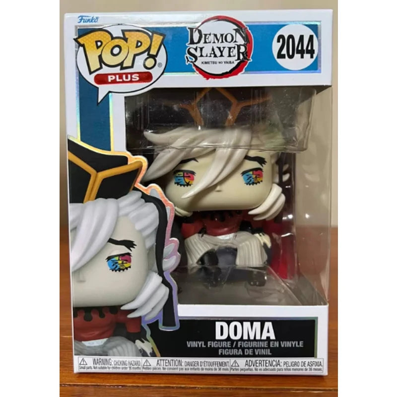 FUNKO POP Original Demon Slayer Blade Mi Douzi TANJIRO KAMADO Muichiro Tokoto Doma Akaza Action Anime Figures Toys Gift Model