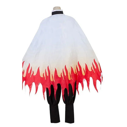 2026 Anime Rengoku Kyojuro Cosplay Costumes Train Mugen Robe Suits For  Wigs Cos Outfit Party