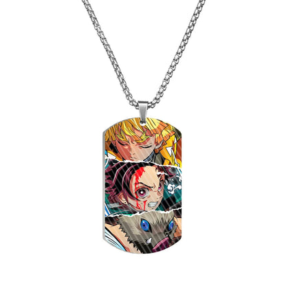 Collier plaque militaire Demon Slayer, visuel 20 sur 46