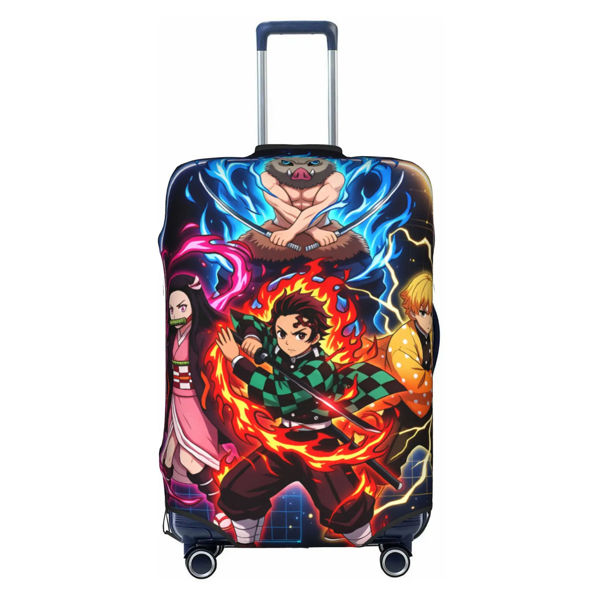 Housse valise quatuor néon