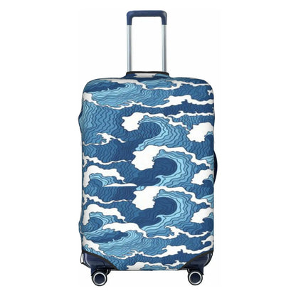 Custom Demon Slayer Kimetsu no Yaiba Travel Luggage Cover Elastic Manga Anime  Suitcase Cover Protector Fit 18-32 Inch