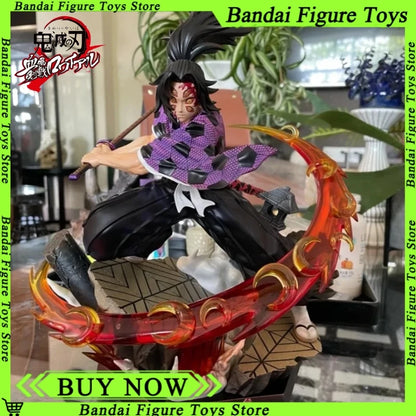 26cm Demon Slayer GK Kokushibo Anime Figure Kimetsu No Yaiba Figurine Dolls Collectible Model Decor Toys New Year Gift Children