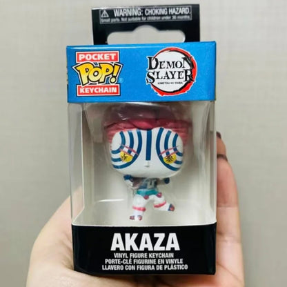 Original Funko Pop Demon Slayer Akaza #2043 Action Figure Anime Akaza Limited Edition Vinyl Model Collectie Decoration Boy Gift