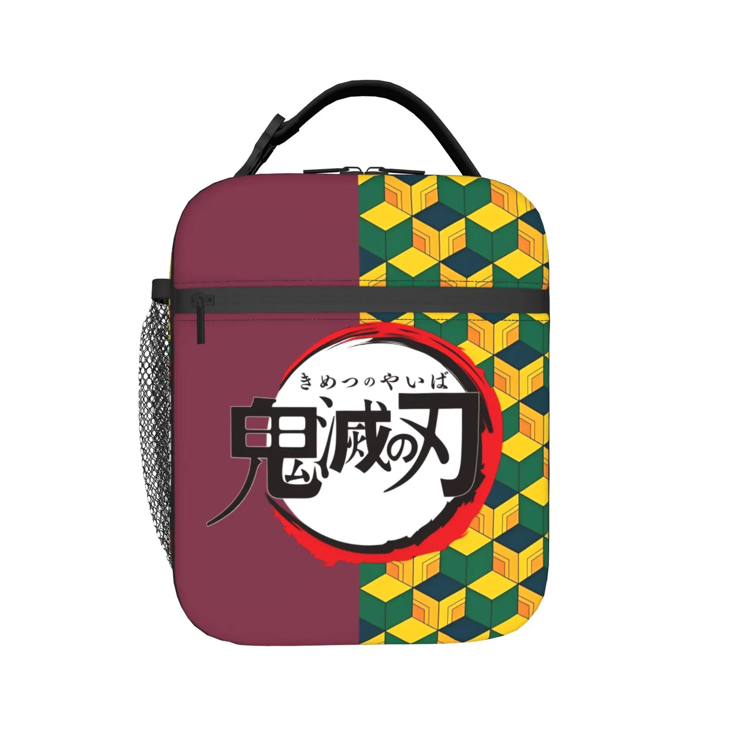 D-Demons Slayers Portable Lunch Box Multifunction Kimetsus No Yaibas Cooler Thermal Food Insulated Lunch Bag School Student